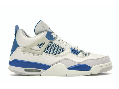 Jordan 4 Retro Military Blue (2006) 308497-141 White Military Blue Neutral Grey - savito