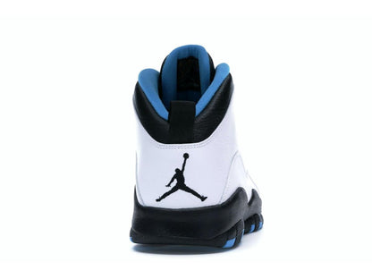 Jordan 10 Retro Powder 2014 White Dark Powder Blue Black 310805-106 - savito
