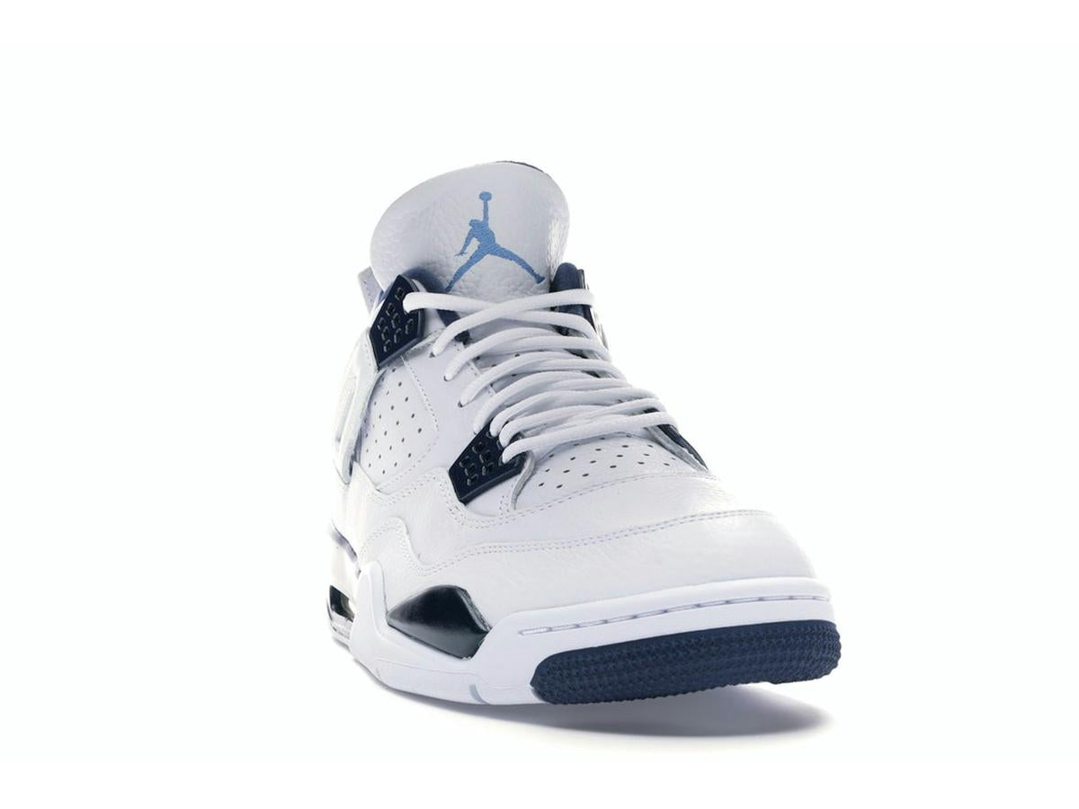 Air Jordan 4 Retro Columbia 2015 White Legend Blue Midnight Navy 314254-107 Sneakers - savito