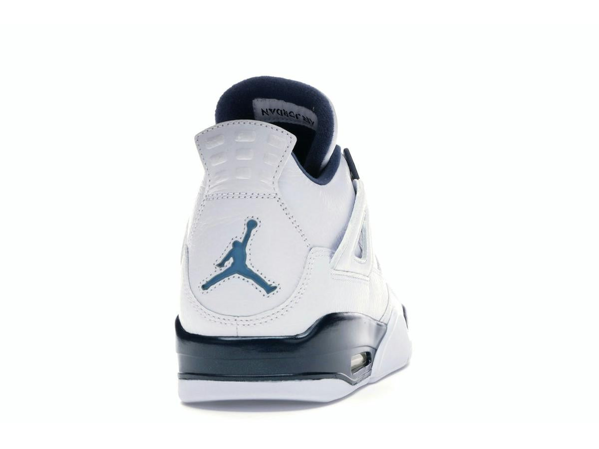 Air Jordan 4 Retro Columbia 2015 White Legend Blue Midnight Navy 314254-107 Sneakers - savito
