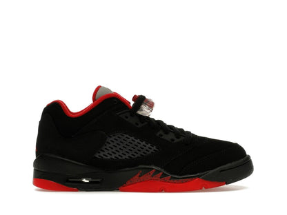 Jordan 5 Retro Low Alternate 90 (GS) Black Gym Red Metallic 314338-001 - savito