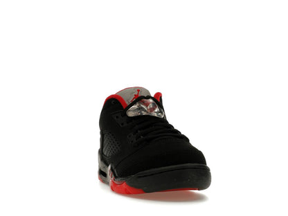 Jordan 5 Retro Low Alternate 90 (GS) Black Gym Red Metallic 314338-001 - savito