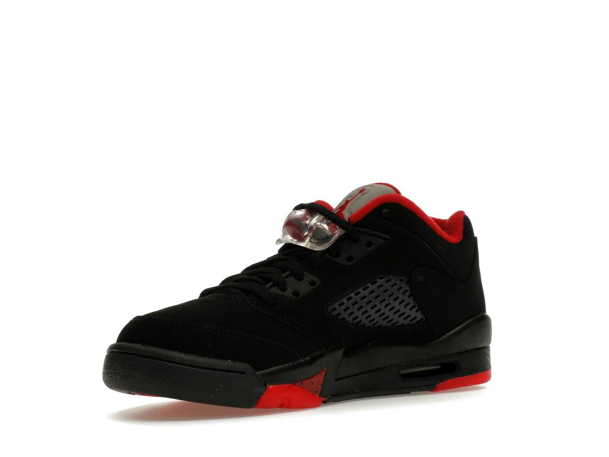 Jordan 5 Retro Low Alternate 90 (GS) Black Gym Red Metallic 314338-001 - savito