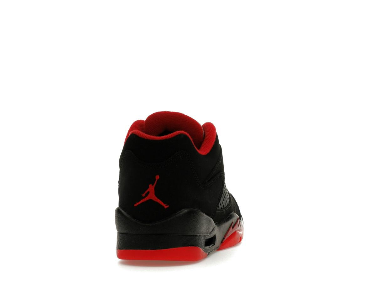 Jordan 5 Retro Low Alternate 90 (GS) Black Gym Red Metallic 314338-001 - savito