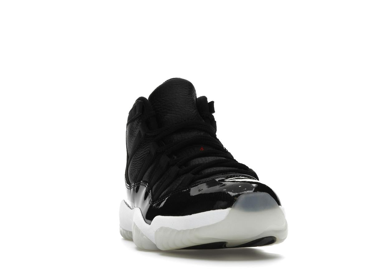 Air Jordan 11 Retro 72-10 Black Gym Red Sneakers 378037-002 - savito