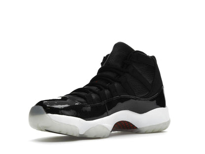Air Jordan 11 Retro 72-10 Black Gym Red Sneakers 378037-002 - savito