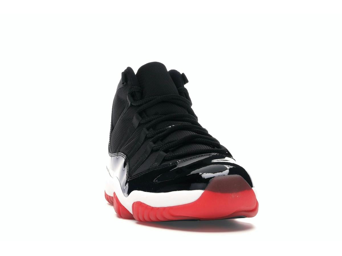 Air Jordan 11 Retro Playoffs Bred (2012) Black Varsity Red-White 378037-010 - savito