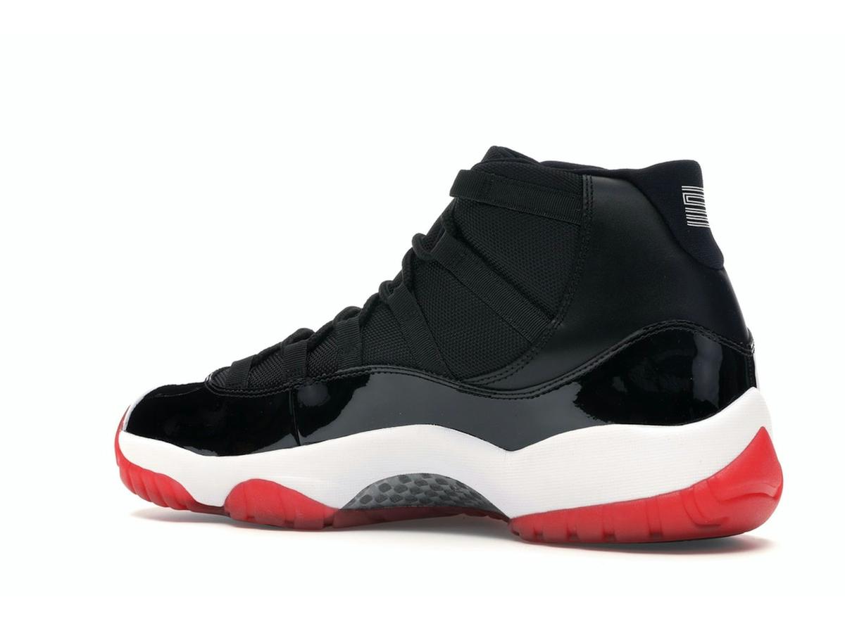 Air Jordan 11 Retro Playoffs Bred (2012) Black Varsity Red-White 378037-010 - savito