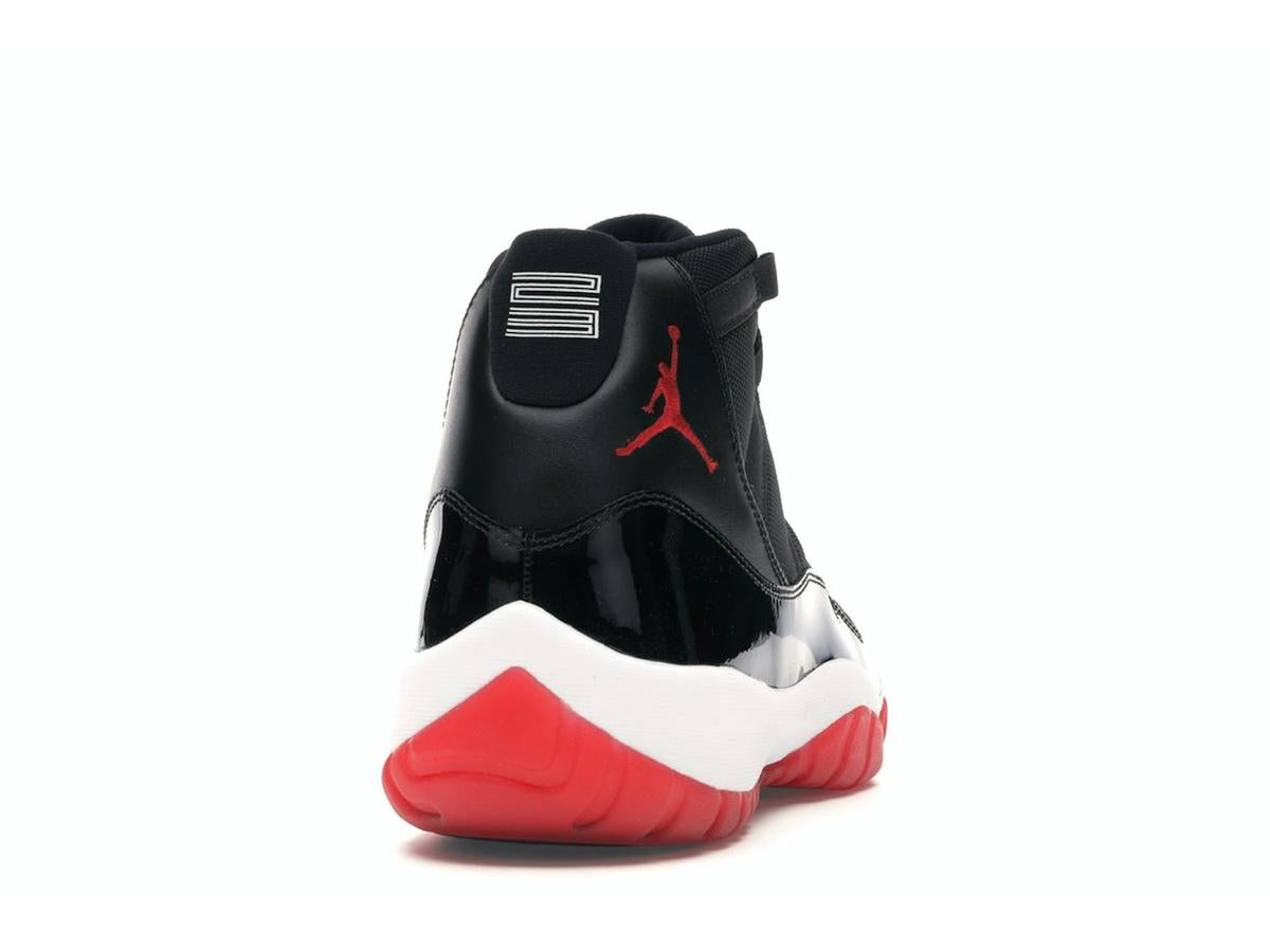 Air Jordan 11 Retro Playoffs Bred (2012) Black Varsity Red-White 378037-010 - savito