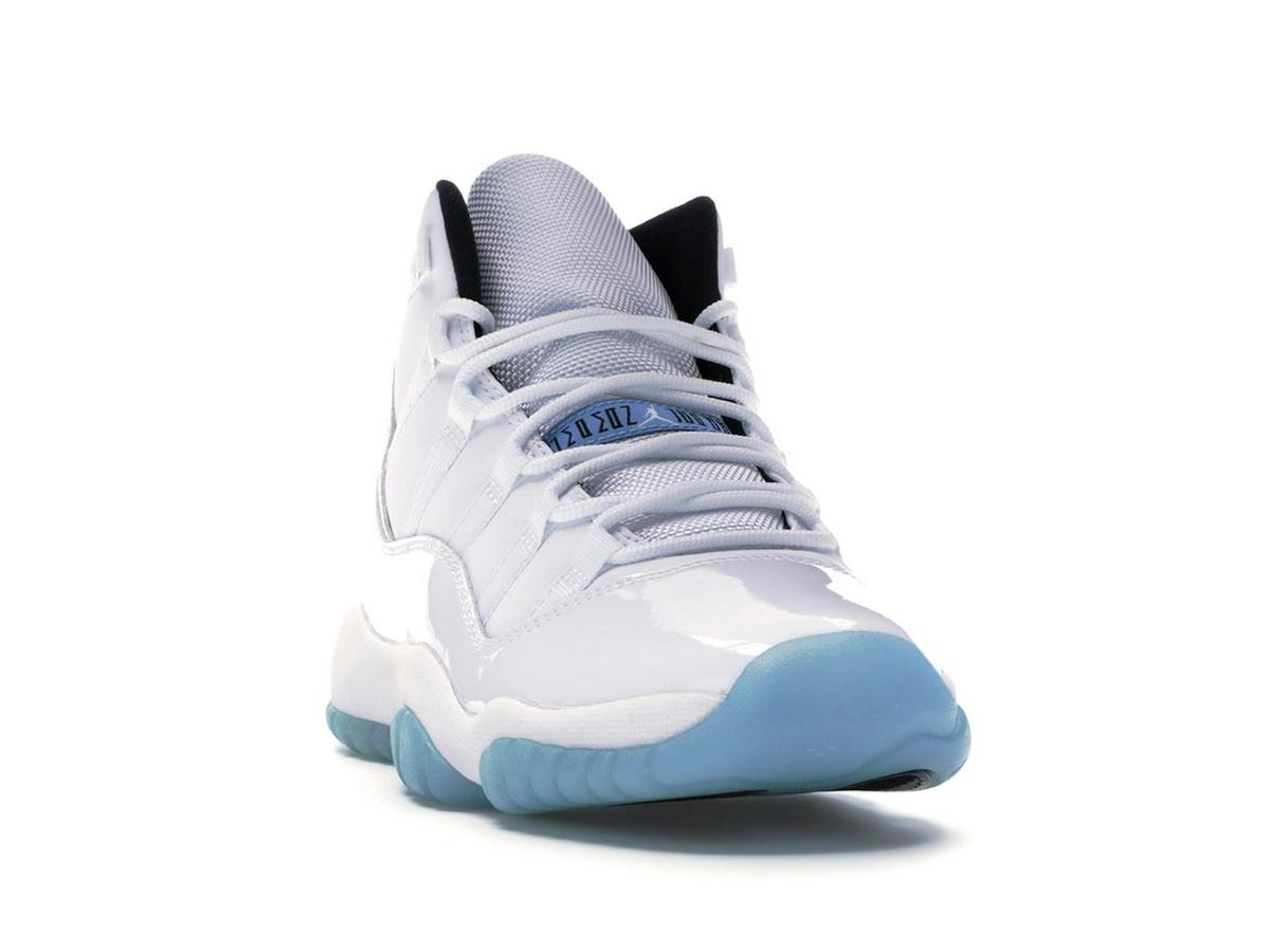 Jordan 11 Retro Legend Blue (2014) GS White Black 378038-117 - savito