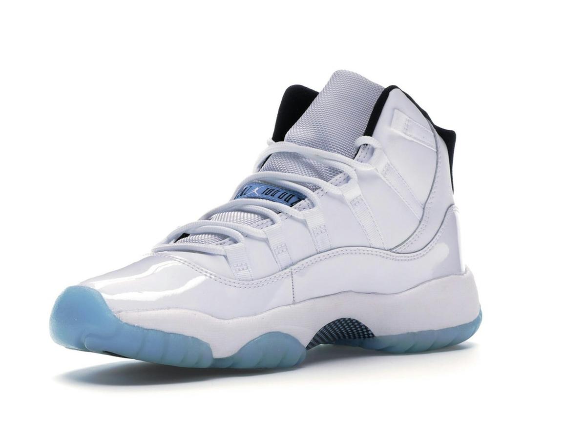 Jordan 11 Retro Legend Blue (2014) GS White Black 378038-117 - savito