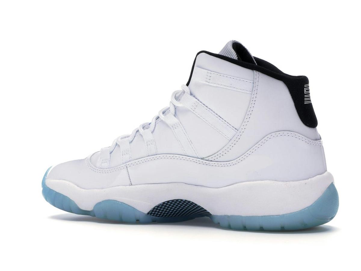Jordan 11 Retro Legend Blue (2014) GS White Black 378038-117 - savito