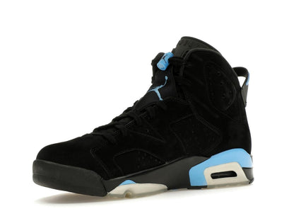 Jordan 6 Retro UNC 384664-006 Black University Blue Sneakers - savito