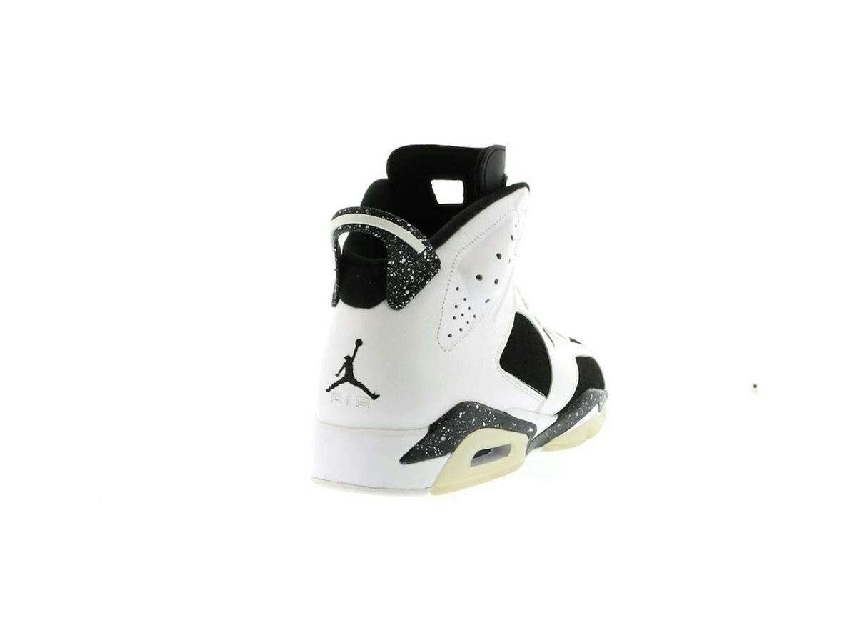 Jordan 6 Retro Oreo Sneakers White Black Speckle 384664-101 - savito