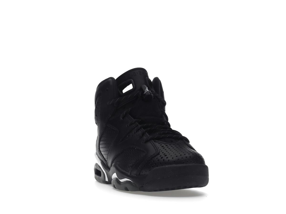 Jordan 6 Retro Black Cat (GS) Black White Sneakers 384665-020 - savito