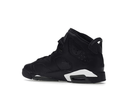 Jordan 6 Retro Black Cat (GS) Black White Sneakers 384665-020 - savito