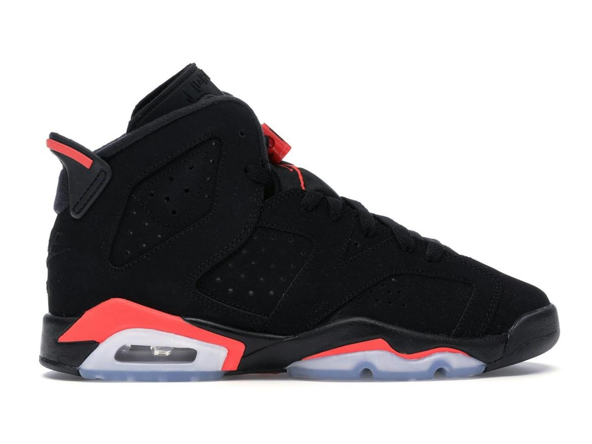 Air Jordan 6 Retro Black Infrared 2019 GS 384665-060 - savito