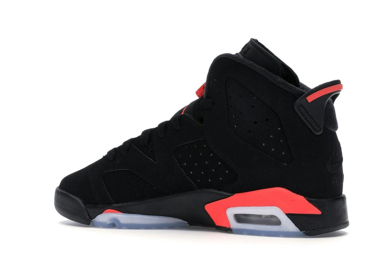 Air Jordan 6 Retro Black Infrared 2019 GS 384665-060 - savito