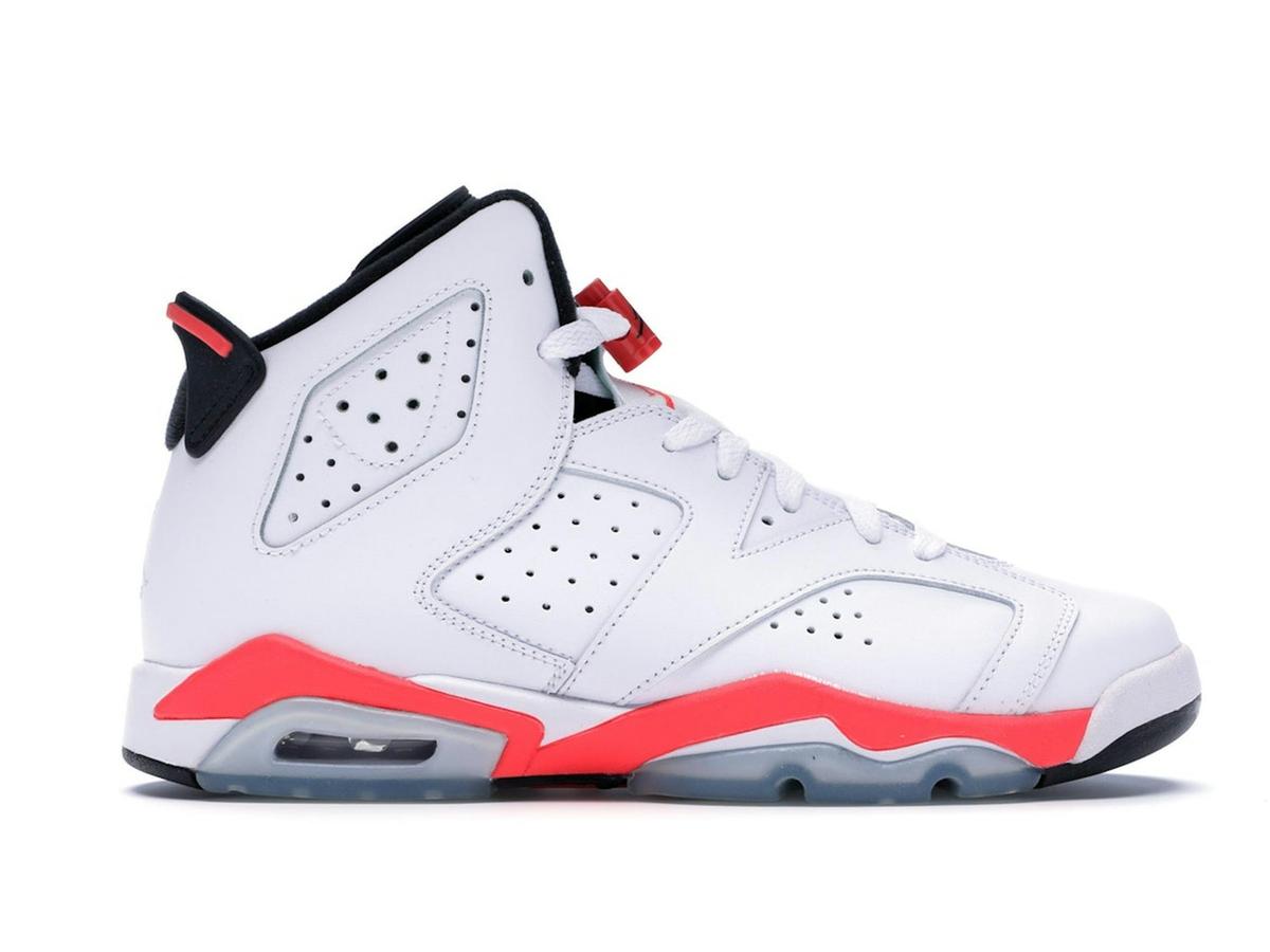 Jordan 6 Retro Infrared White 2014 GS 384665-123 - savito