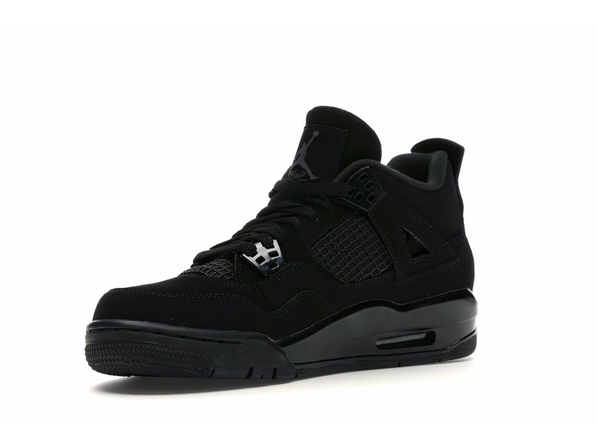 Jordan 4 Retro Black Cat (2020) (GS) Black 408452-010 - savito