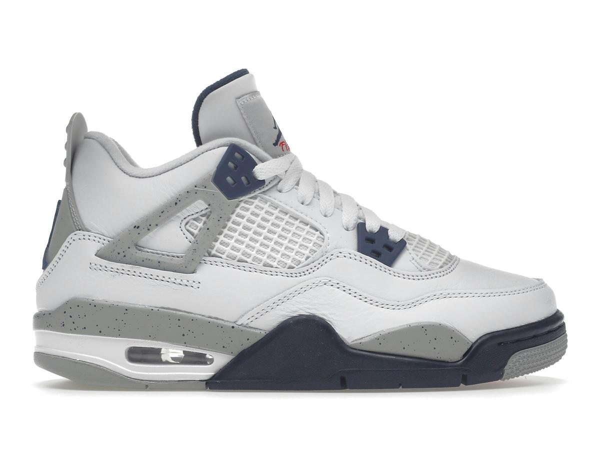 Nike Air Jordan 4 Retro Midnight Navy (GS) 408452-140 - savito