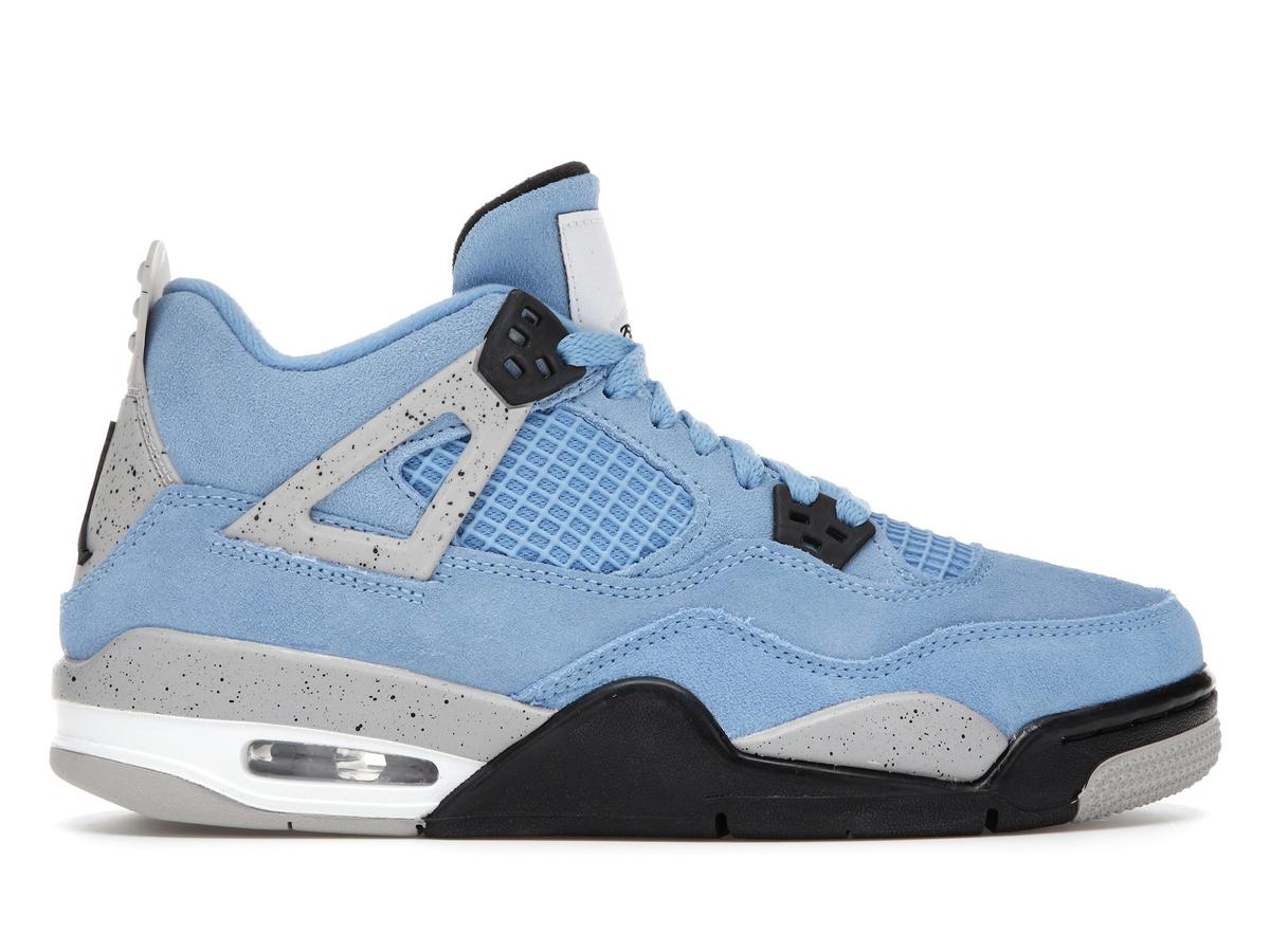 Air Jordan 4 Retro University Blue Tech Grey (GS) 408452-400 - savito
