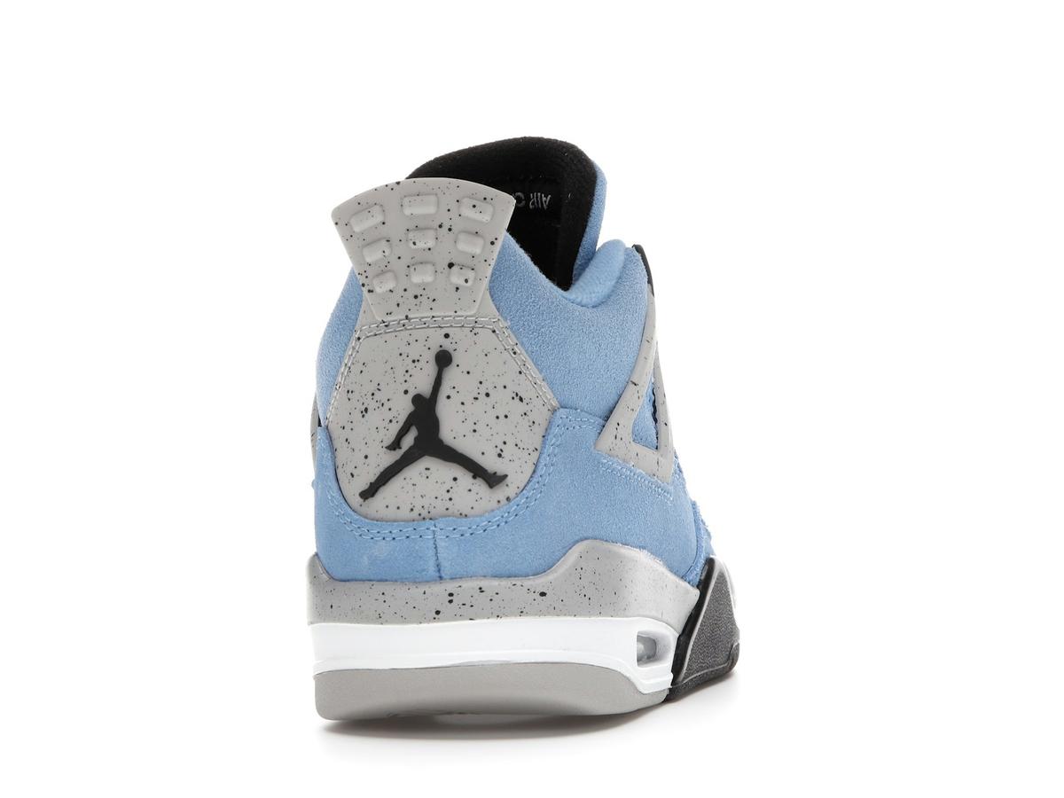 Air Jordan 4 Retro University Blue Tech Grey (GS) 408452-400 - savito