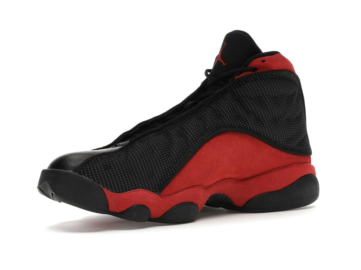 Air Jordan 13 Retro Bred 2017 Black True Red White Sneakers 414571-004 - savito
