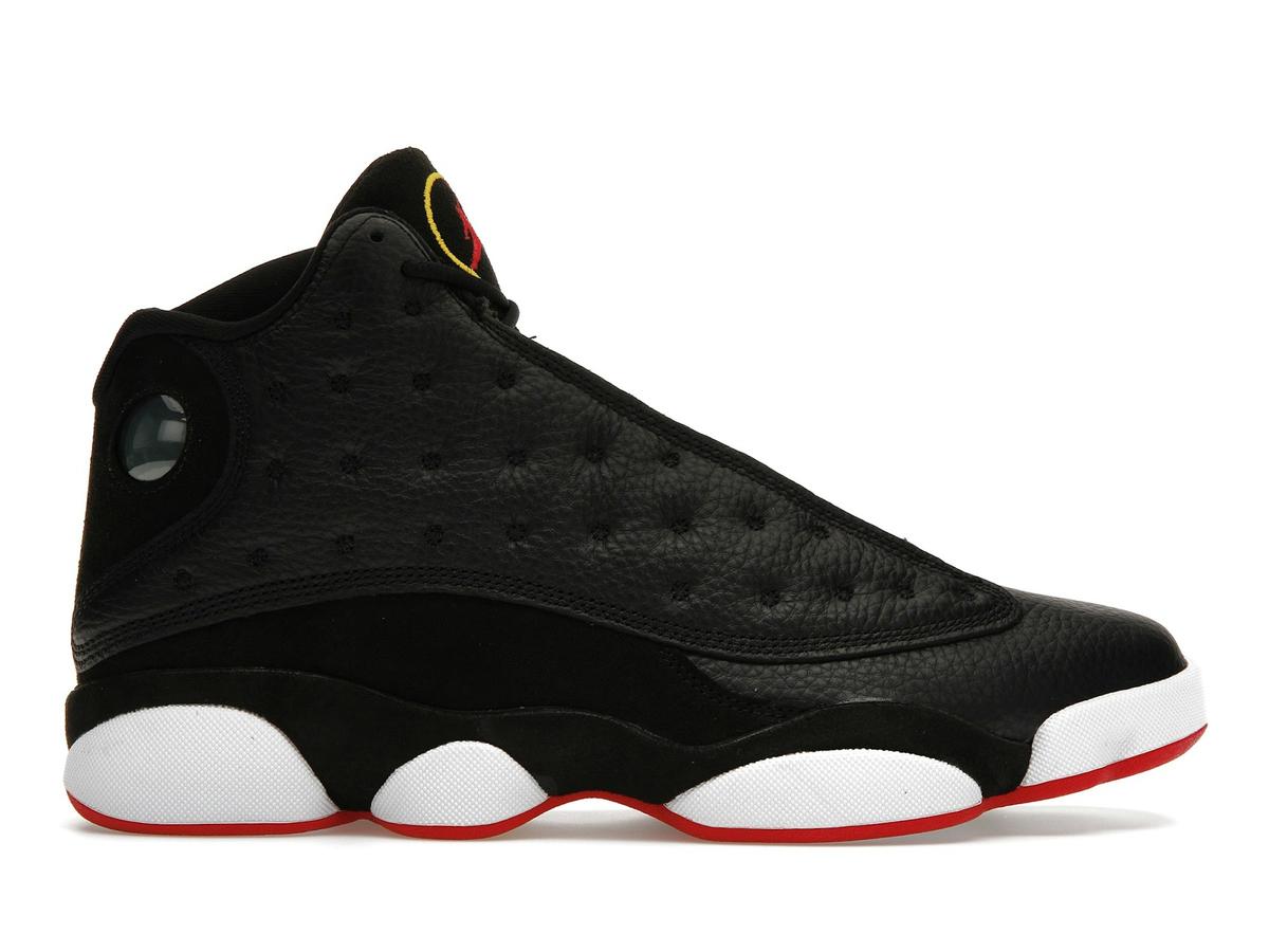 Jordan 13 Retro Playoffs (2023) Black Varsity Red White Vibrant Yellow 414571-062 - savito