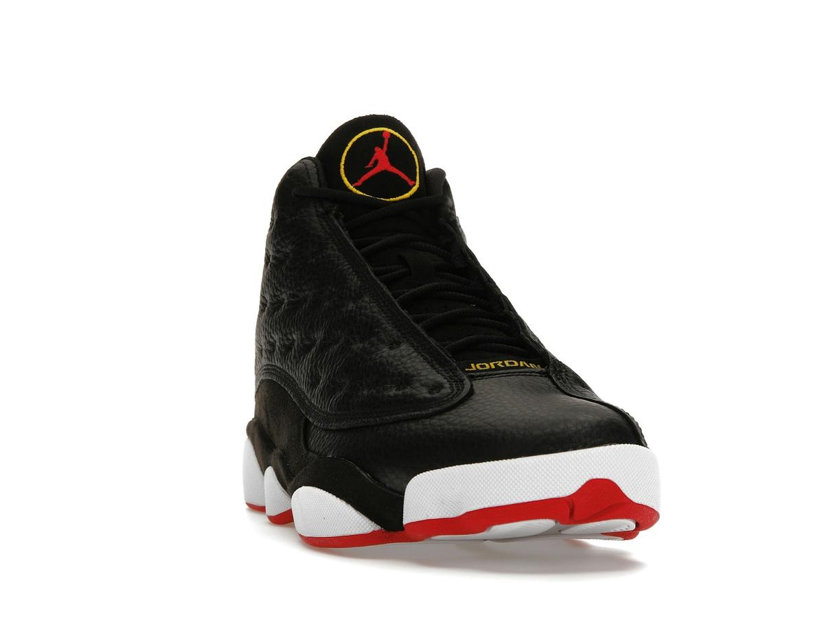 Jordan 13 Retro Playoffs (2023) Black Varsity Red White Vibrant Yellow 414571-062 - savito
