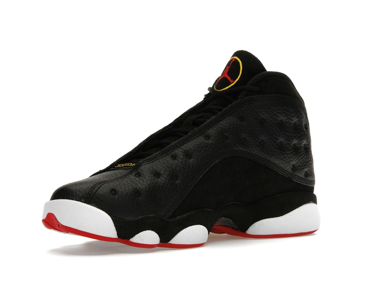 Jordan 13 Retro Playoffs (2023) Black Varsity Red White Vibrant Yellow 414571-062 - savito