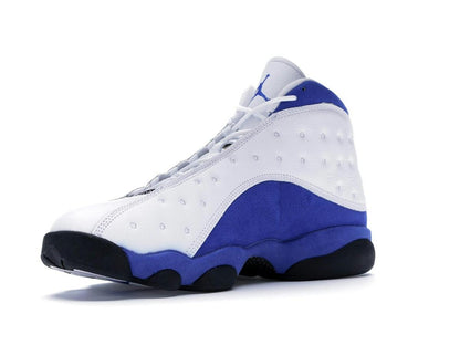Jordan 13 Retro White Hyper Royal Black Sneakers 414571-117 - savito