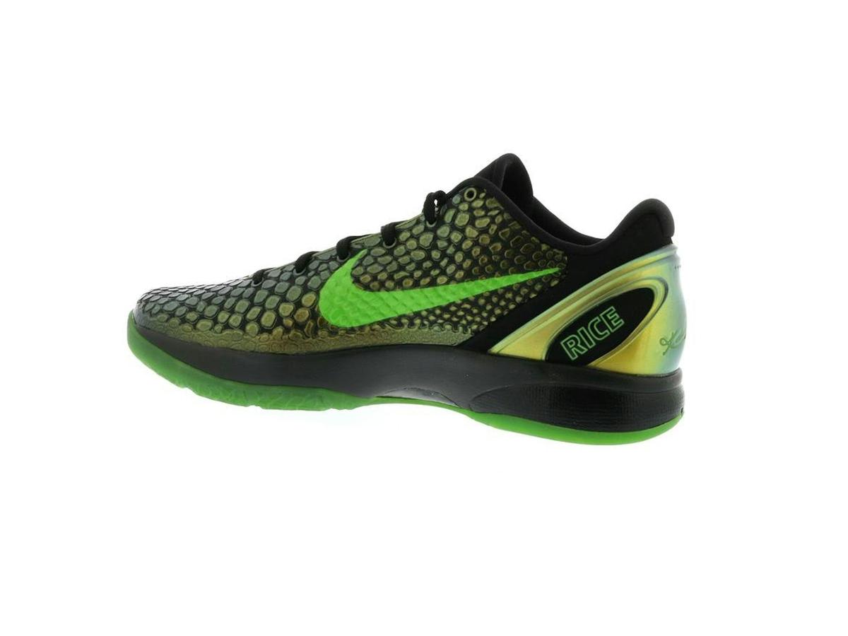 Nike Kobe 6 Supreme Rice 446442-301 Moss Green Green Apple Black - savito