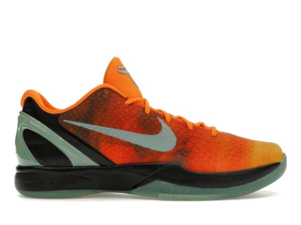 Nike Kobe 6 ASG Orange County Sunset Orange Peel Cannon Black 448693-800 - savito