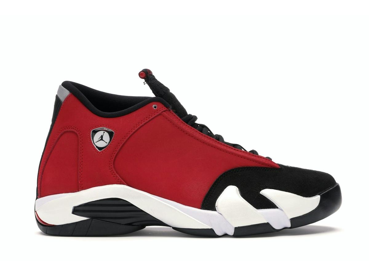 Jordan 14 Retro Gym Red Toro Sneakers 487471-006 - savito