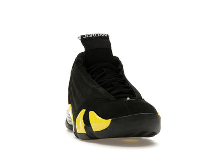 Jordan 14 Retro Thunder Black Vibrant Yellow White 487471-070 - savito