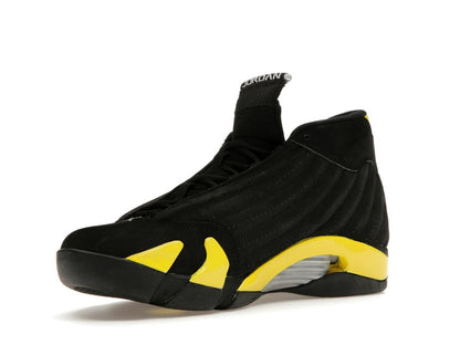 Jordan 14 Retro Thunder Black Vibrant Yellow White 487471-070 - savito