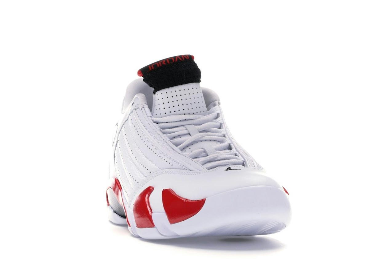 Jordan 14 Retro Rip Hamilton 487471-100 White Black Varsity Red - savito