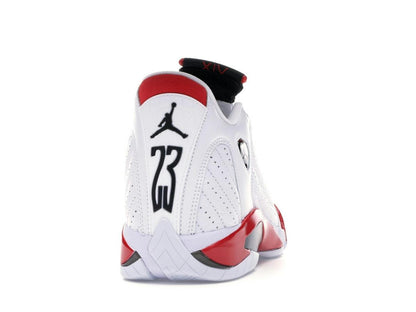 Jordan 14 Retro Rip Hamilton 487471-100 White Black Varsity Red - savito
