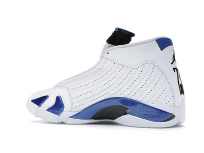 Air Jordan 14 Retro White Hyper Royal 487471-104 - savito