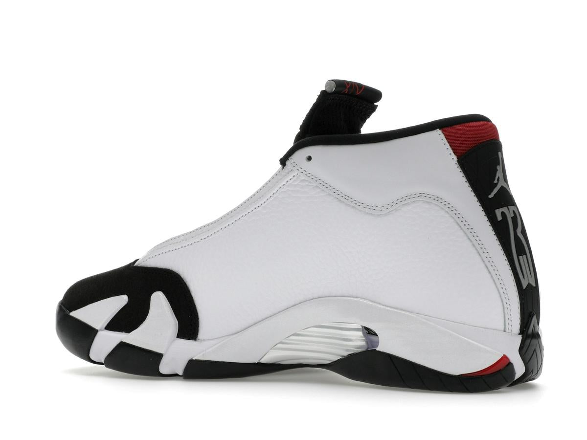 Jordan 14 Retro Black Toe 2024 White Varsity Red 487471-160 - savito