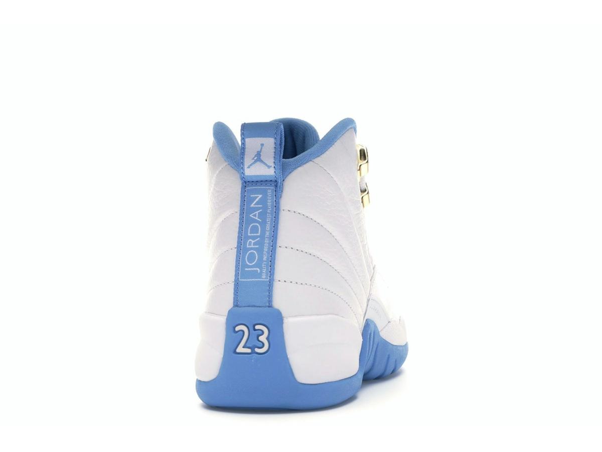Jordan 12 Retro University Blue GS White (2016) 510815-127 - savito