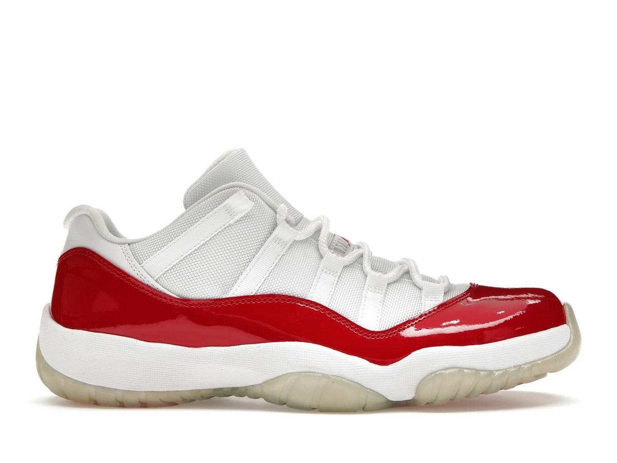 Air Jordan 11 Retro Low Cherry 2016 White Varsity Red 528895-102 - savito