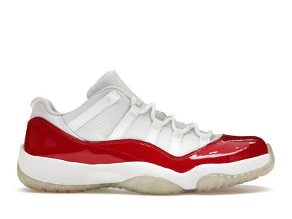 Air Jordan 11 Retro Low Cherry 2016 White Varsity Red 528895-102 - savito