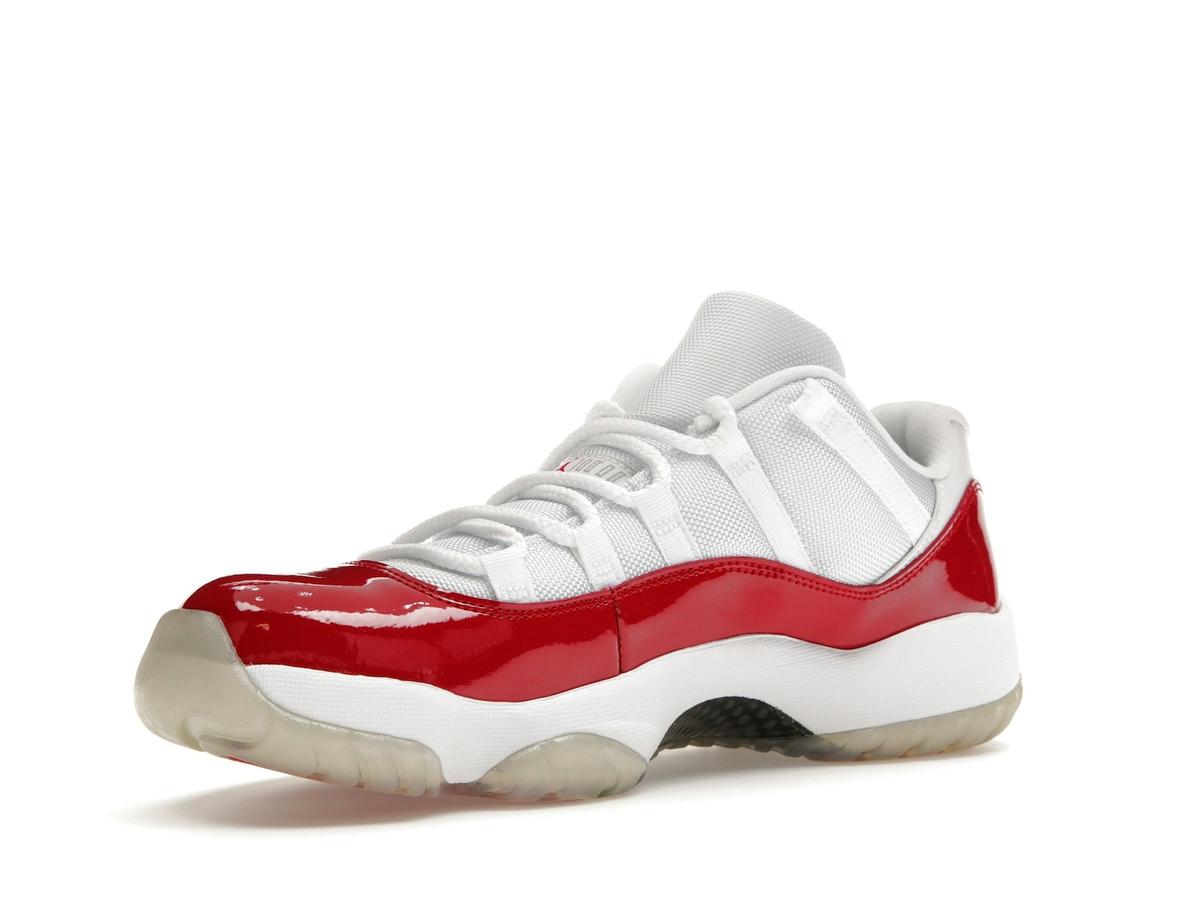 Air Jordan 11 Retro Low Cherry 2016 White Varsity Red 528895-102 - savito