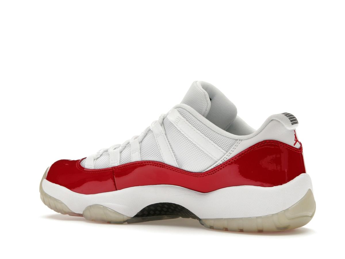 Air Jordan 11 Retro Low Cherry 2016 White Varsity Red 528895-102 - savito
