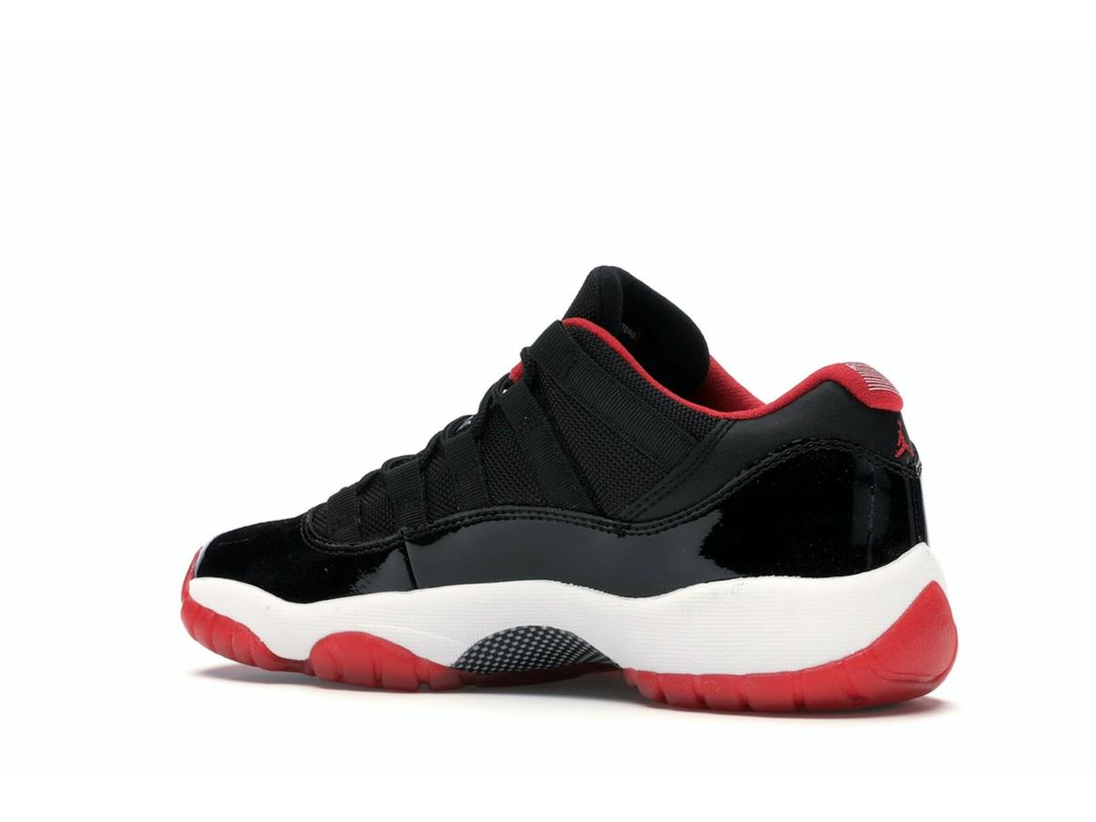 Jordan 11 Retro Low Bred (GS) Sneakers 528896-012 - savito