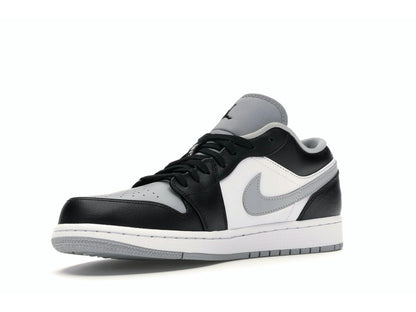 Air Jordan 1 Low Shadow 553558-039 Black Light Smoke Grey White - savito
