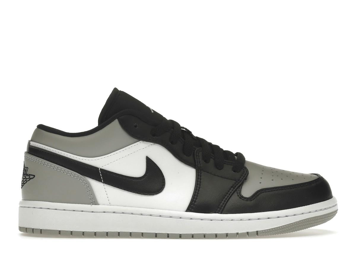 Jordan 1 Low Shadow Toe Light Smoke Grey Black White 553558-052 - savito