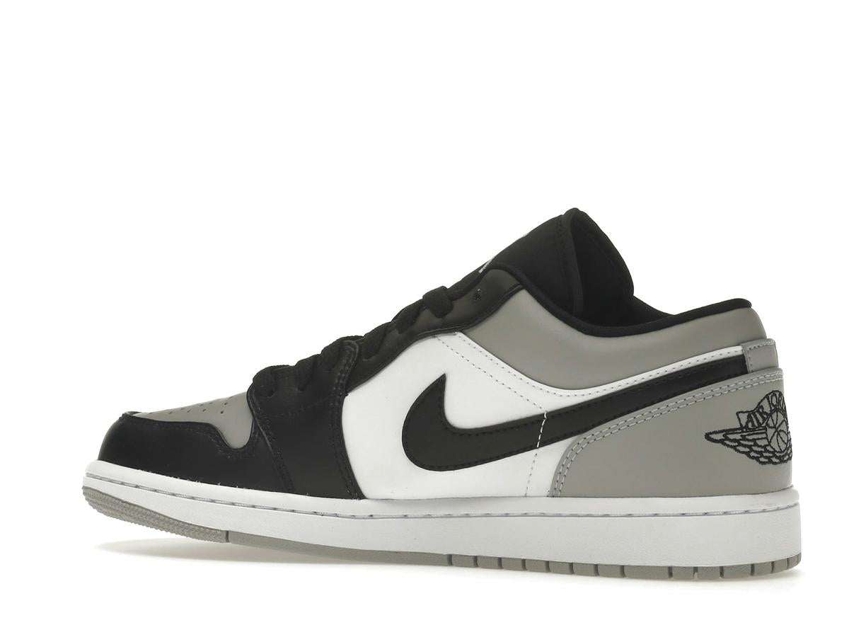 Jordan 1 Low Shadow Toe Light Smoke Grey Black White 553558-052 - savito